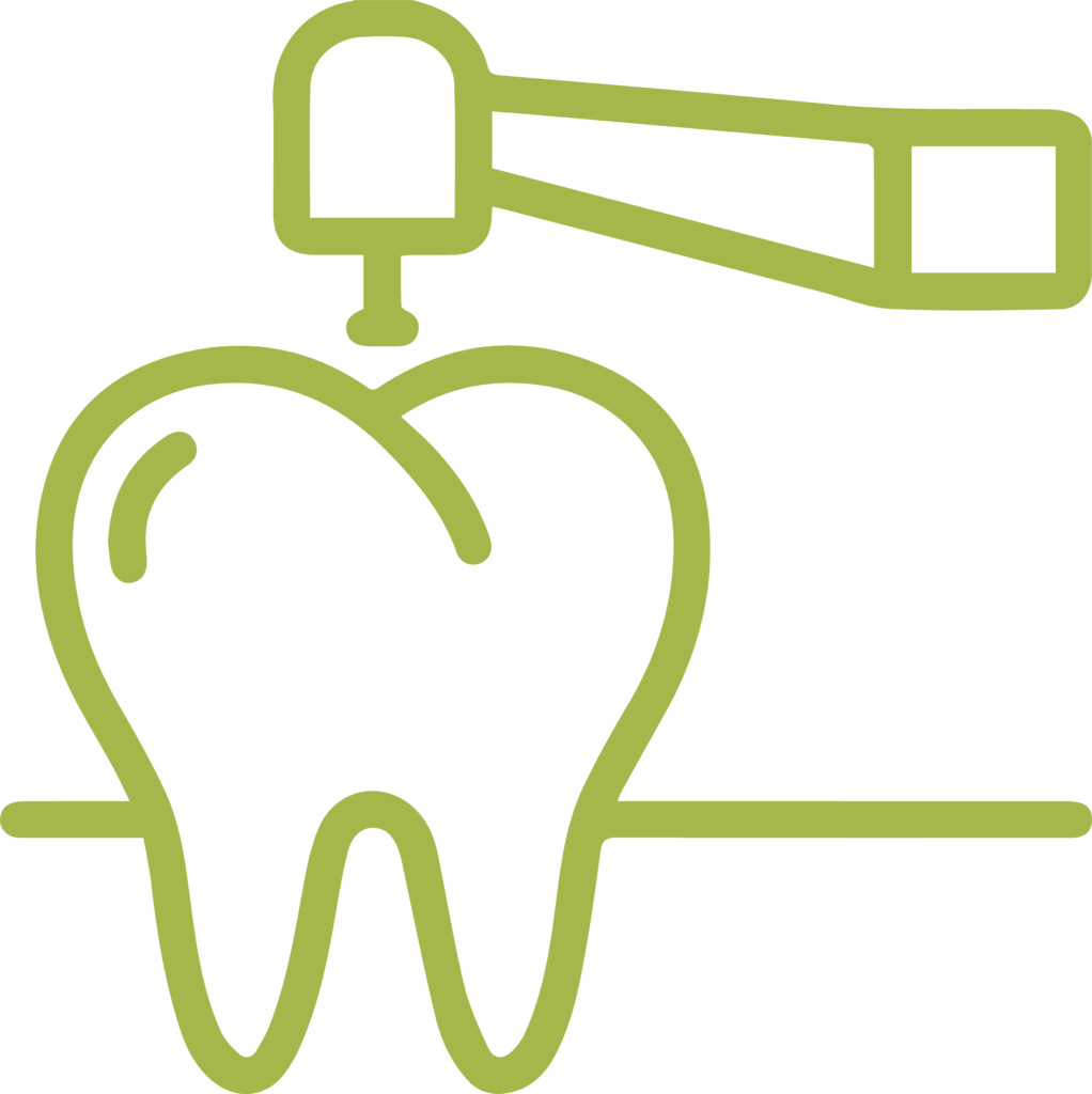 image-of-tooth-getting-composite-filling-for-restorative-services